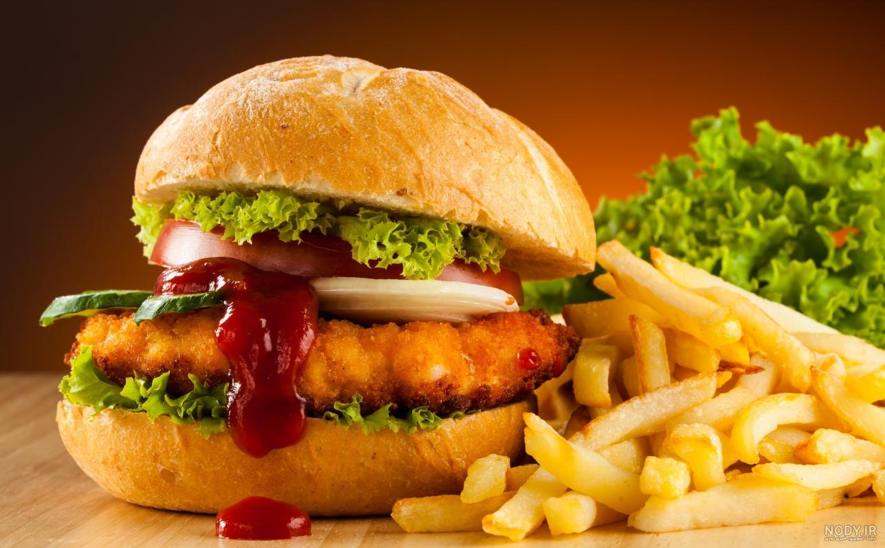 عکس غذای فست فود