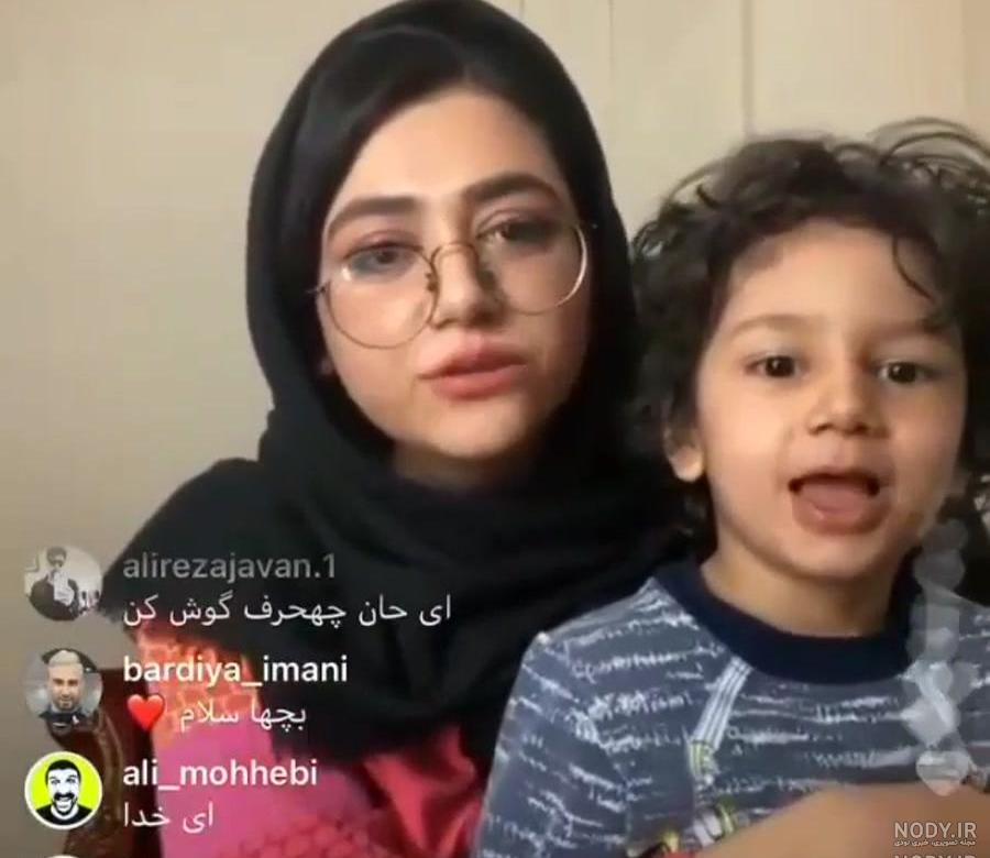 عکس فرزند سلنا امینی