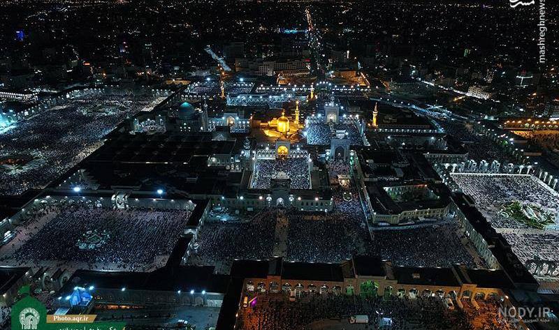 عکس هوایی حرم امام خمینی عکس هوایی حرم امام خمینی