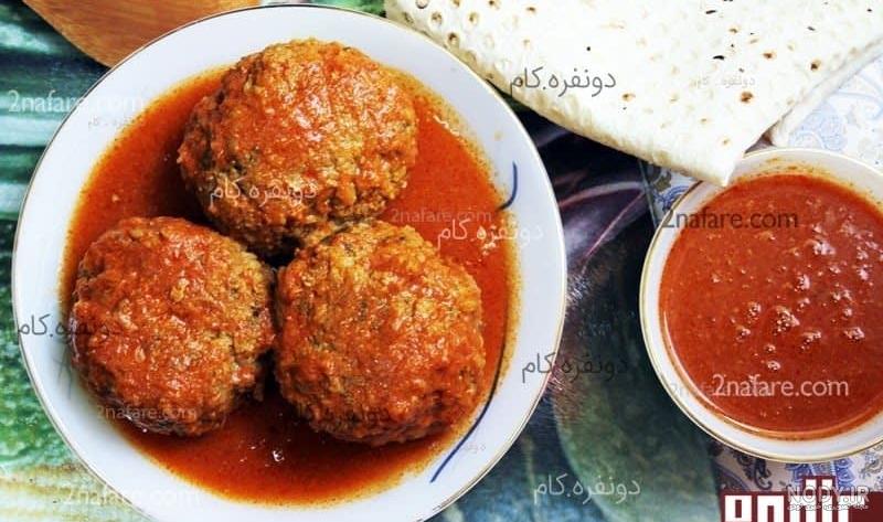 طرز تهیه کوفته تبریزی برای ۶ نفر طرز تهیه کوفته تبریزی برای ۶ نفر