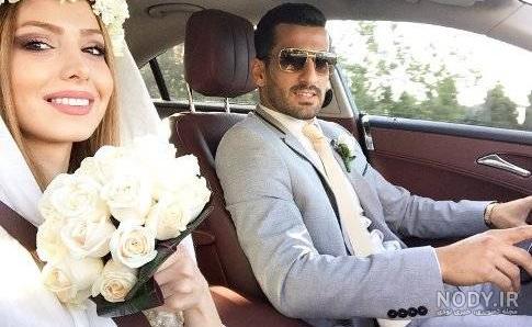 عکس احسان حاجی صفی و همسرش