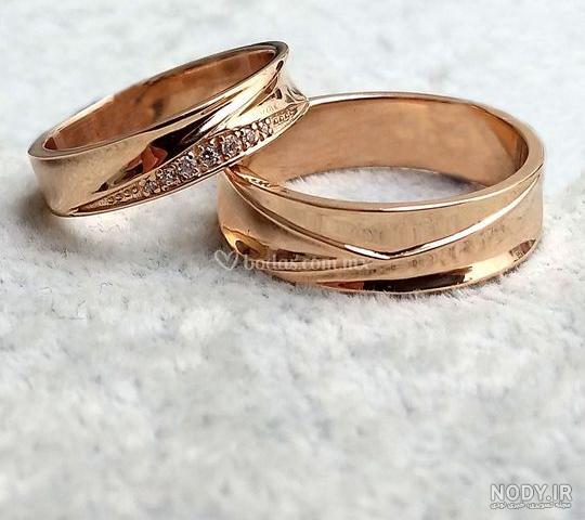 عکس انواع حلقه ازدواج ساده