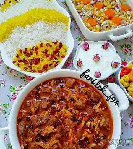 عکس سفره غذا سنتی عکس سفره غذا سنتی