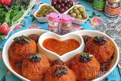 عکس غذای کوفته برنجی عکس غذای کوفته برنجی