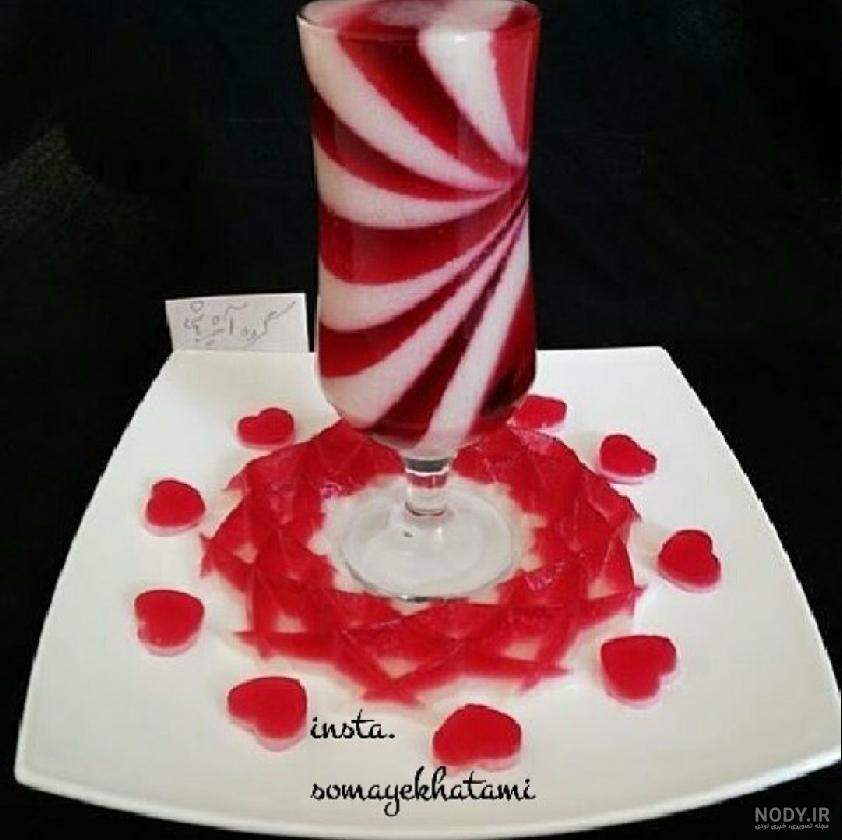 ژله قلب شیشه ای ژله قلب شیشه ای