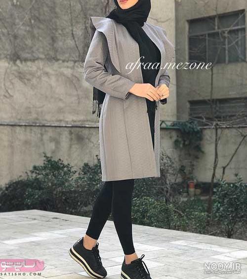 مدل مانتو مجلسی مشکی