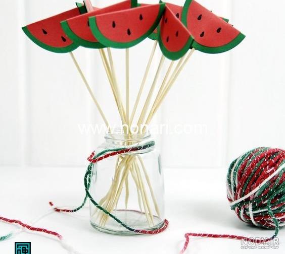 تاج شب یلدا با نمد
