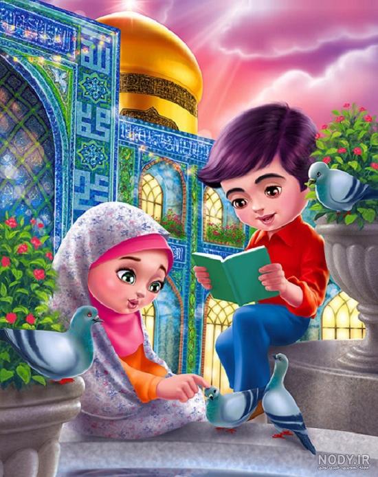 ضامن آهو نقاشی امام رضا و آهو ضامن آهو نقاشی امام رضا و آهو