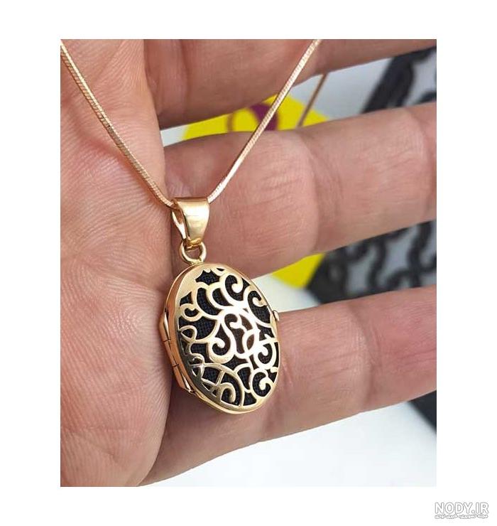 عکس آویز گردنبند طلا