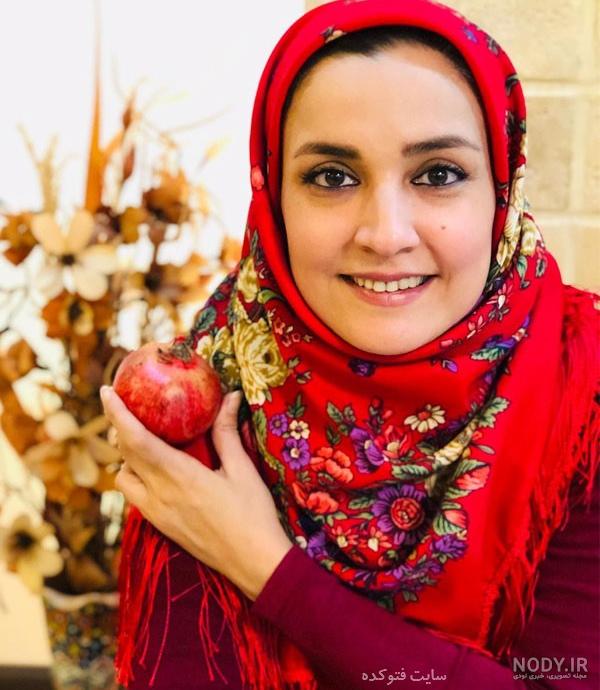 عکس خاله نرگس رنگین کمان