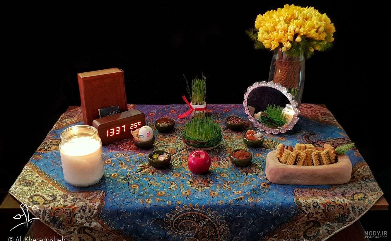 عکس هفت سین دستی