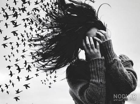 عکس سیاه سفید غمگین عکس سیاه سفید غمگین