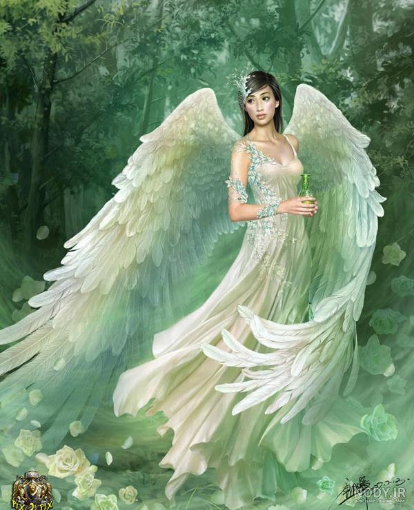 عکس فرشته ی زیبا