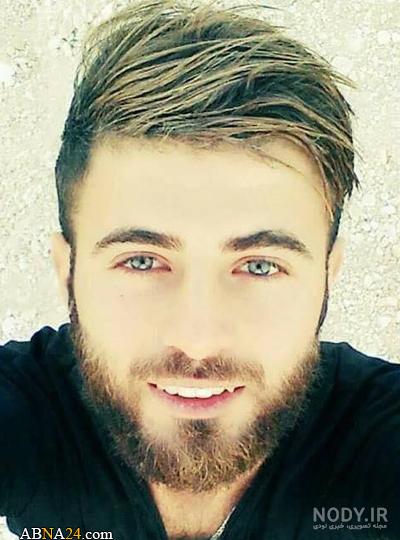 عکس مرد چشم رنگی