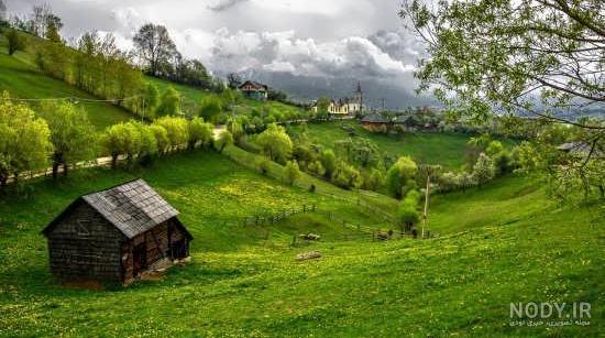 عکس منظره زیبای تابستانی عکس منظره زیبای تابستانی