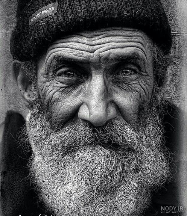 عکس چهره پیرمرد عکس چهره پیرمرد