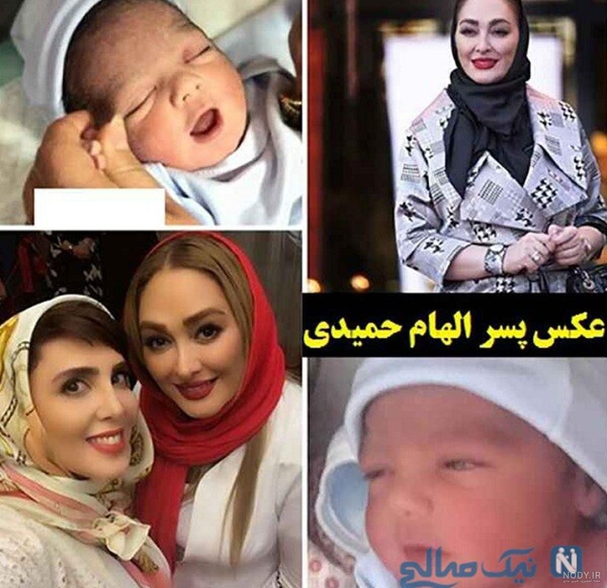 لباس بارداری الهام حمیدی