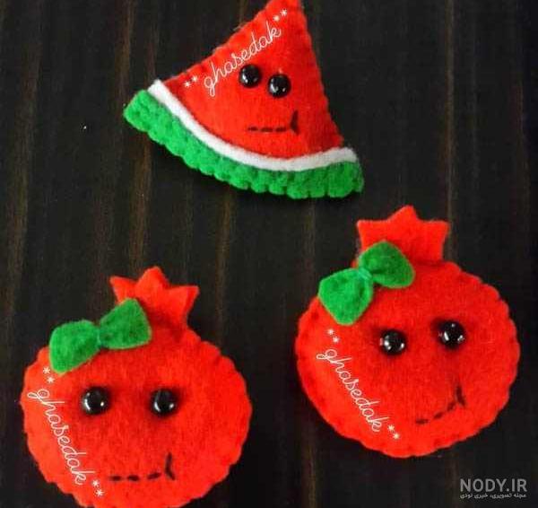کاردستی شب یلدا با کاغذ رنگی