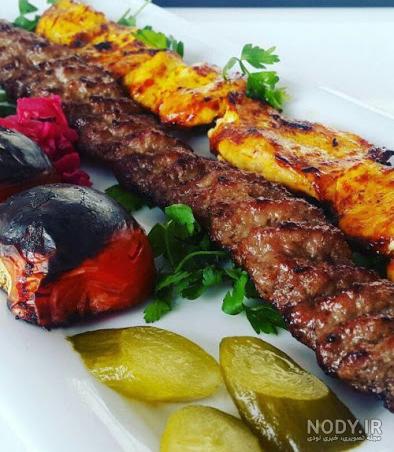 کباب مرغ چرخ کرده کباب مرغ چرخ کرده