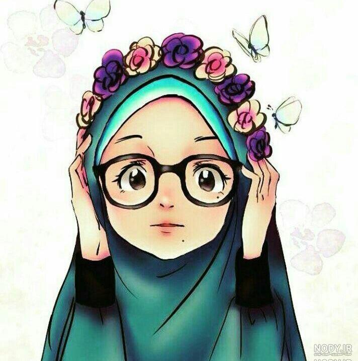 عکس دختر باحجاب زیبا