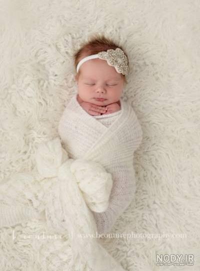 عکس نوزاد دختر تازه متولد شده