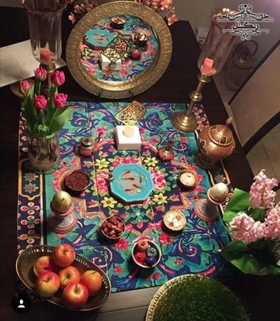 دانلود عکس سفره هفت سین قدیمی دانلود عکس سفره هفت سین قدیمی