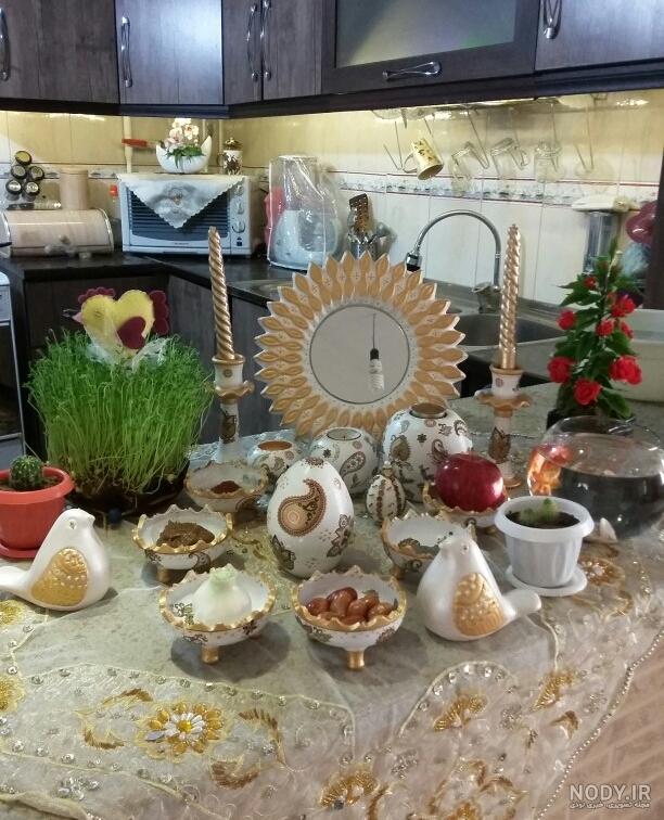عکس سفره هفت سین جدید عکس سفره هفت سین جدید