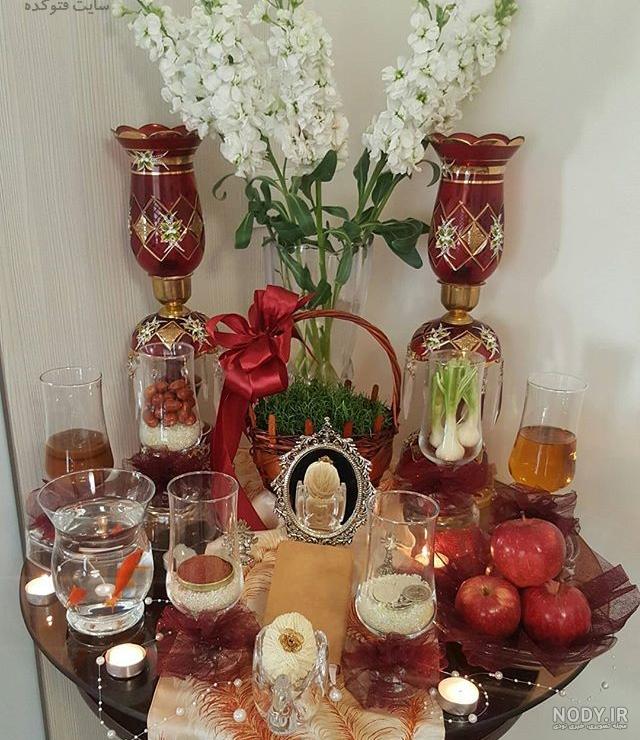 عکس سفره هفت سین فانتزی عکس سفره هفت سین فانتزی