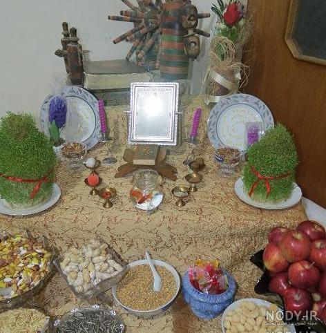 عکس سفره ی هفت سین عکس سفره ی هفت سین