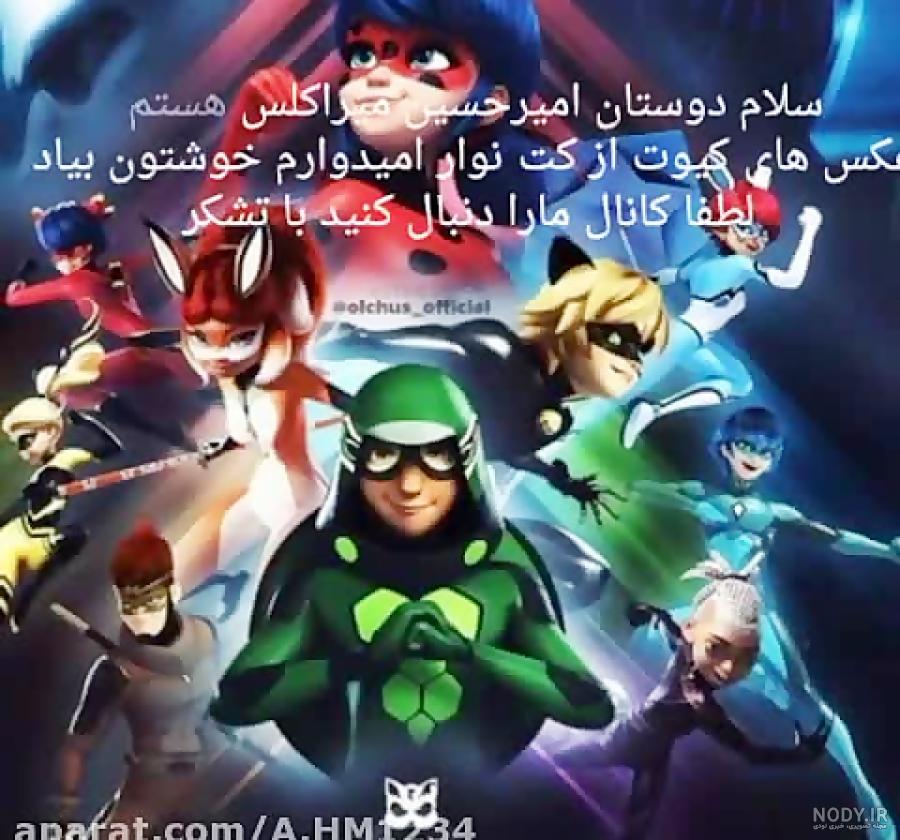 عکس های عاشقانه دختر کفشدوزکی و گربه ی سیاه