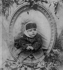 عکس پیری احمد شاه قاجار