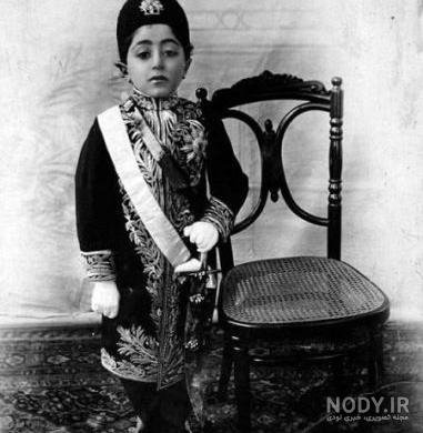 عکسهای احمد شاه قاجار و فرزندانش