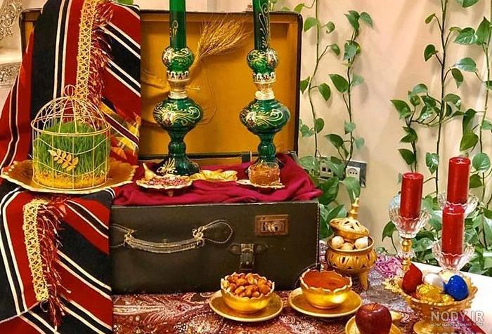 هفت سین سفالی هفت سین سفالی