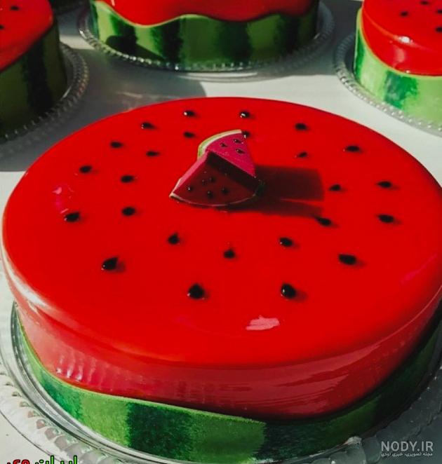 کیک شب یلدا برای عروس کیک شب یلدا برای عروس