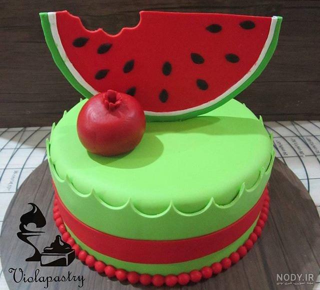 کیک شب یلدا برای مدرسه کیک شب یلدا برای مدرسه