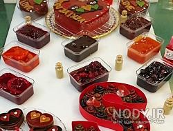 کیک لواشک بستنی کیک لواشک بستنی