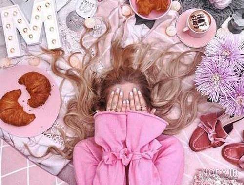 عکس پروفایل دخترونه شیک صورتی