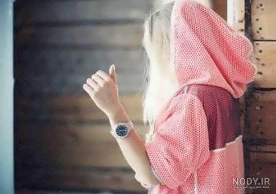 عکس پروفایل صورتی ساده