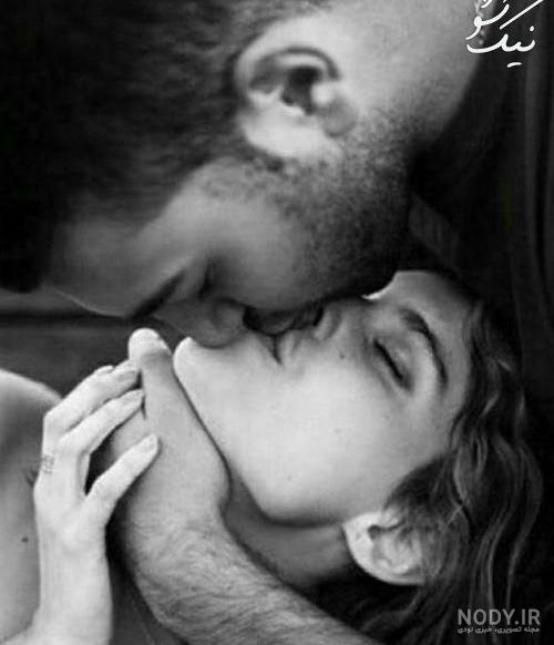 عکس پروفایل عاشقانه لب بوسی
