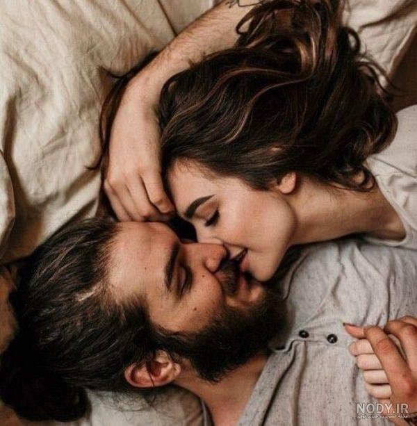 عکس پروفایل عاشقانه لب تو لب