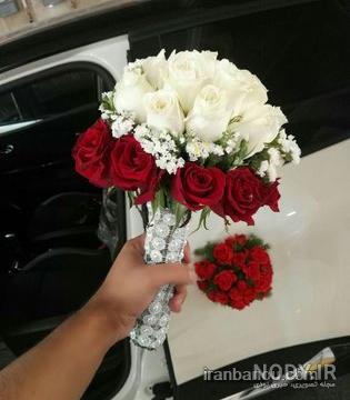 دسته گل عقد رز
