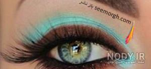 رنگ چشم آبی عسلی رنگ چشم آبی عسلی