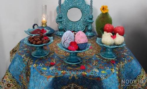 عکس سفره هفت سین ساده و شیک