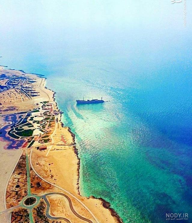 عکس هوایی جزیره کیش عکس هوایی جزیره کیش
