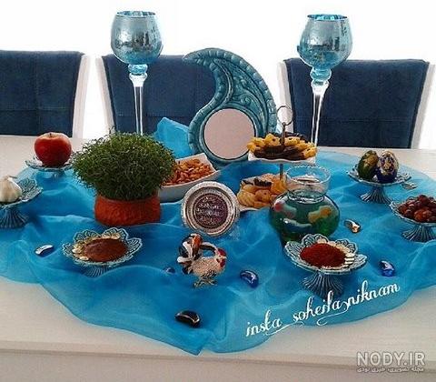 عکس چیدن سفره هفت سین