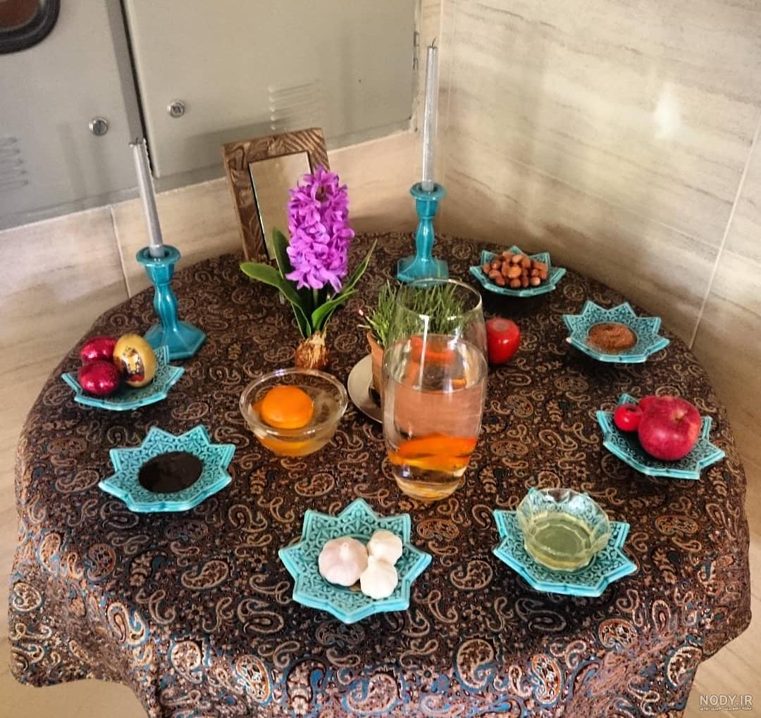 عکس چیدن سفره هفت سین زیبا