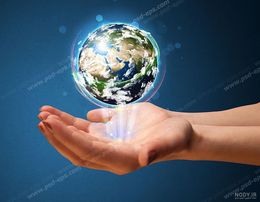 عکس کره زمین با کیفیت بالا عکس کره زمین با کیفیت بالا
