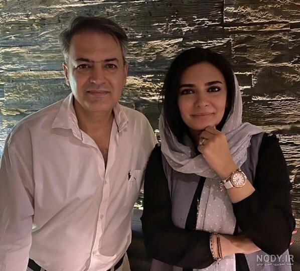 لیندا کیانی و همسرش پژمان جمشیدی