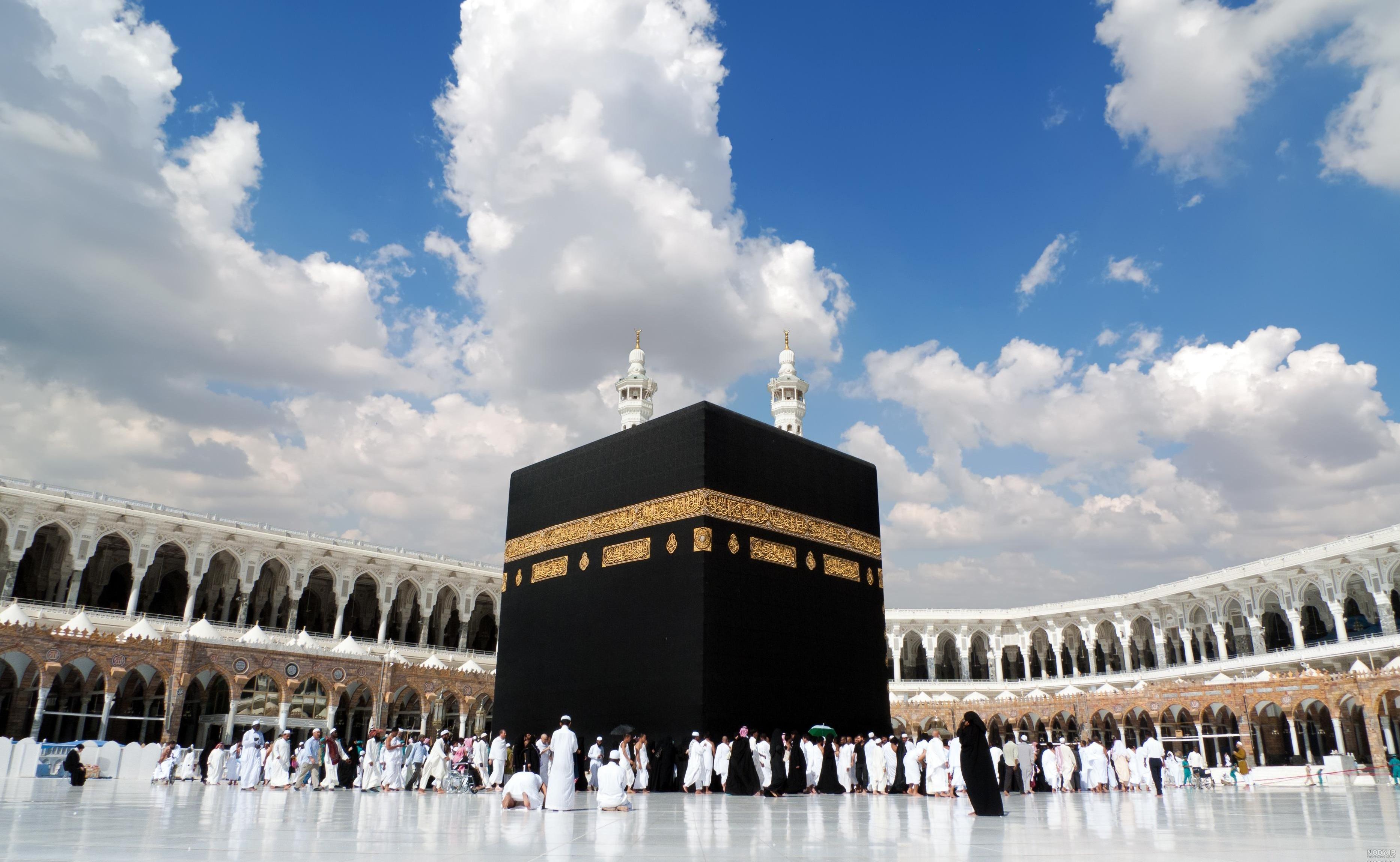 نصب تصویر کعبه در کاخ سفید