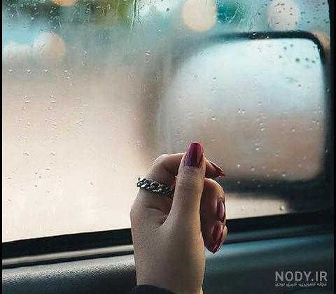 عکس دختر تنها در غروب پاییز عکس دختر تنها در غروب پاییز